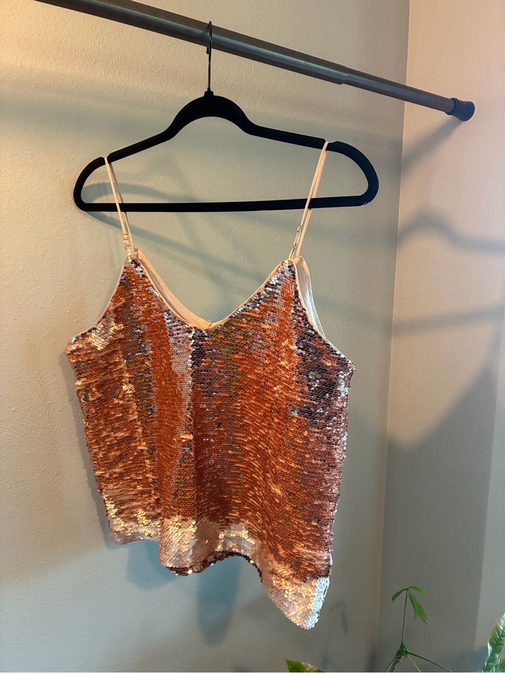 GB Sequin Tank Top Size Medium